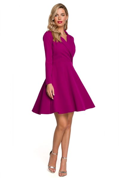 Purple Envelope Blazer Dress -Various Colours