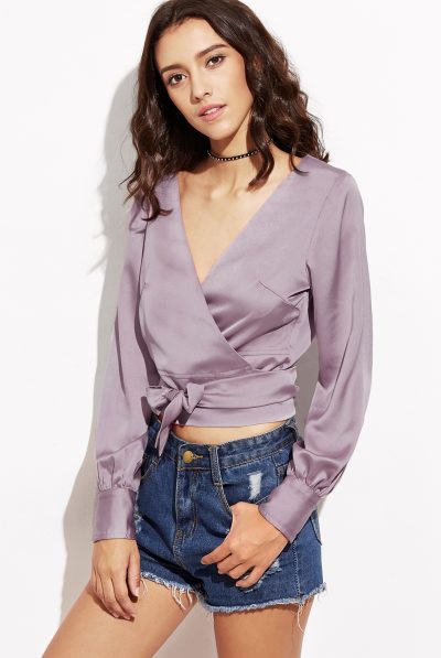 All Ties Satin Shirt