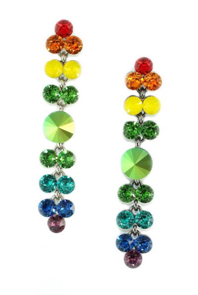Rainbow Drop Earrings-Kristin Perry