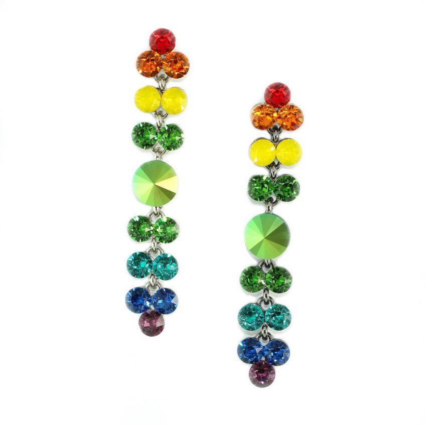Rainbow Drop Earrings-Kristin Perry