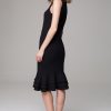 Beige Barode Frill Dress - More colours available - Image 3