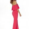 Flounce Off-Shoulder Coral Jumpsuit- Various Colours - Image 2