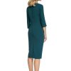 Green Midi Pencil Dress - Image 2