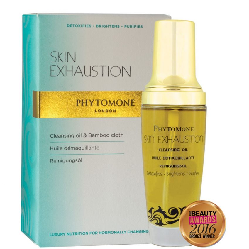 Phytomones Skin Exhaustion Cleansing Oil 50ml +Bamboo Cloth