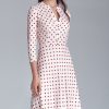 Cream & Red Polka Dot Dress - Image 2