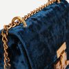 Velvet Chain Teddy Crossbody Bag - Image 2