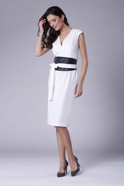 Obi Belt Midi Dress - Various colours