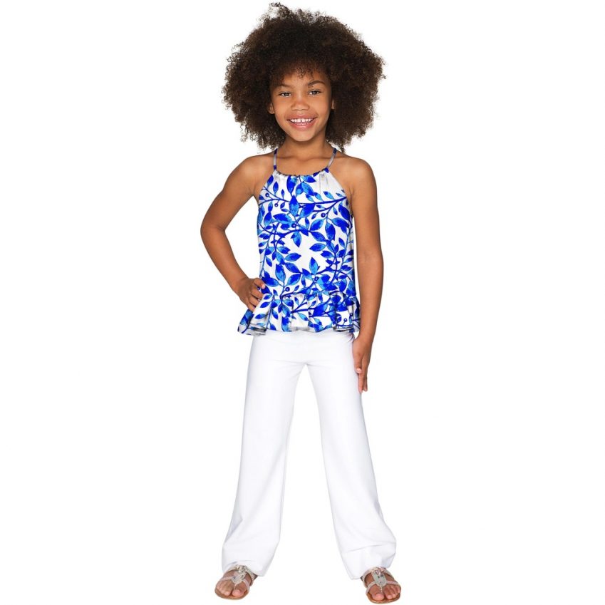 White Whimsy Angela Chic Set - Girls