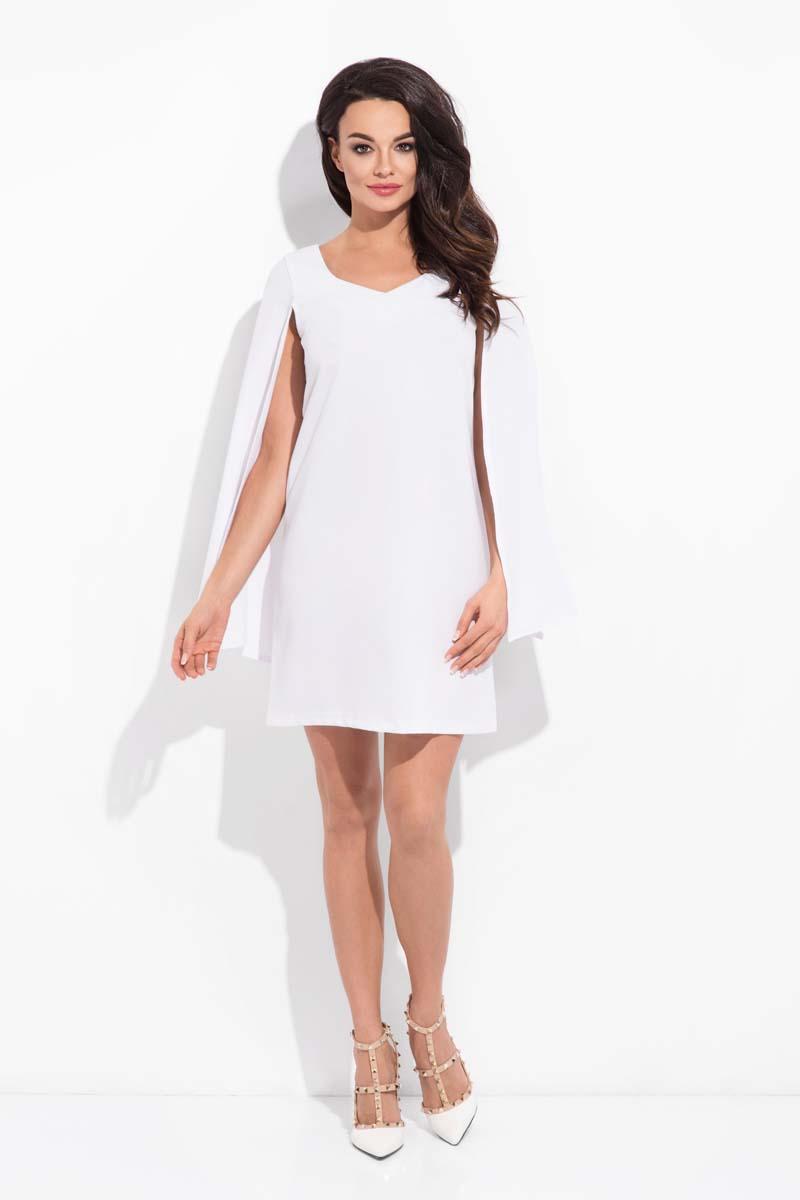 White Cape dress