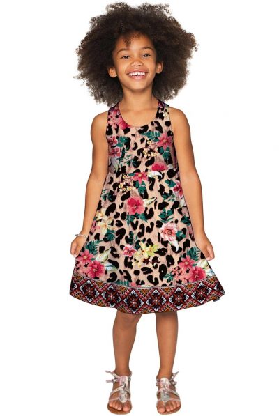 Wild & Free Sanibel Leopard Print Dress