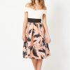 Vesper Zoe Bardot Neckline Dress - Image 3