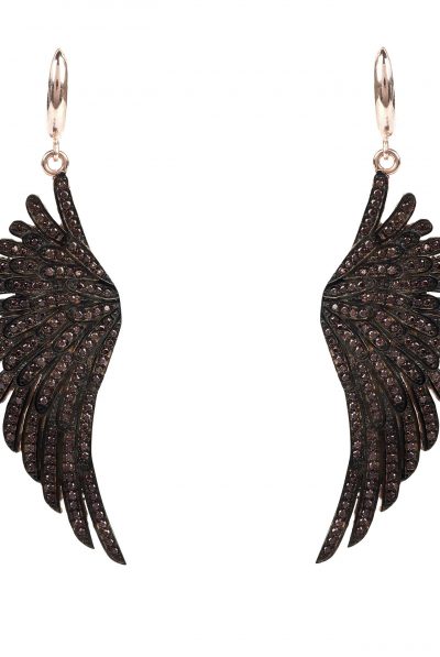 Feathered Angel Wing Earrings