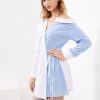 Asymmetrical Slumber Shirt Dress - Image 2