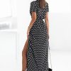 Ivor Long Polka Maxi Dress - Image 2
