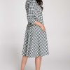 Checkered Diamonds A-line Dress - Image 2