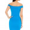 Bardot Style Bodycon Midi Dress - Image 2