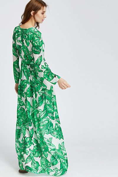 back leaf maxi