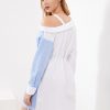 Asymmetrical Slumber Shirt Dress - Image 3