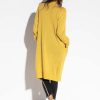 Yellow Long-line Cardigan - Image 2