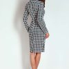 Black & White Diamond Dress - Image 2