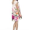 Ecru Floral Print Dress - Image 2