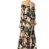 Boho Off Shoulder Maxi Dress - Image 2