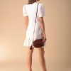White Frill Blazer Dress - Image 2