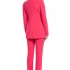 Pink Coral Tuxedo Blazer - Image 2