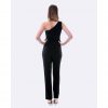 Black One Shoulder Jumpsuit - Image 3