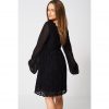 Balloon Lace Sleeve Dress - Image 2