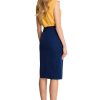 Navy pencil skirt - Image 2