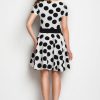 Polka Dot Sash Dress - Image 2