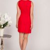 Circle & Chorus Dress- Red, Navy & Black - Image 2
