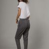 Marl Grey Knit Trousers - Image 2