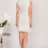 Snow White Tweed Dress - Available in Navy also - Image 2
