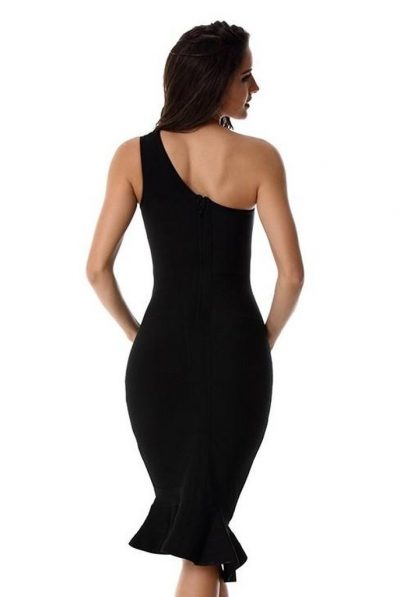 back of wiggle dress