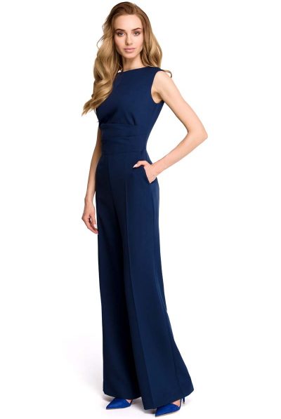 Draping Bandeau Jumpsuit