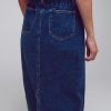 Denim Belted Skirt - Image 2