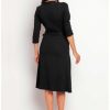 Black Wrap Dress-Other colours available - Image 2