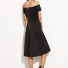 Camilla Black Off Shoulder Dress - Image 2