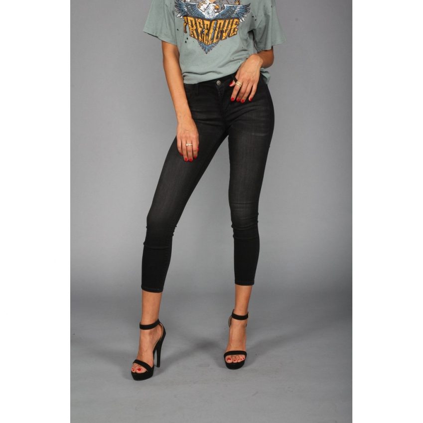 L.A. Black Skinny Jeans