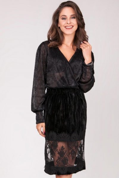 Velvet & Lace Skirt