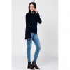 Q2Black knitted sweater with bell sleeves - Image 2