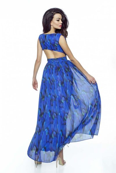 blue mazi dress 989