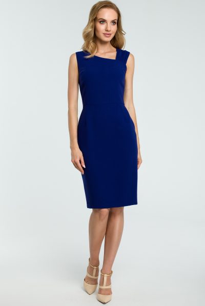 Blue Pencil Dress