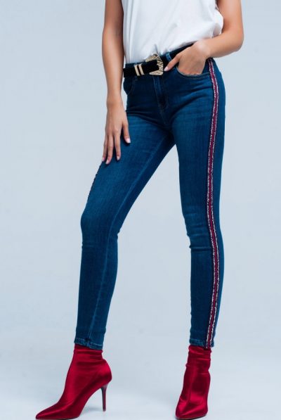 Blue Skinny Jeans