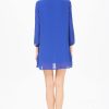Blue Chiffon Spring Dress - Image 2