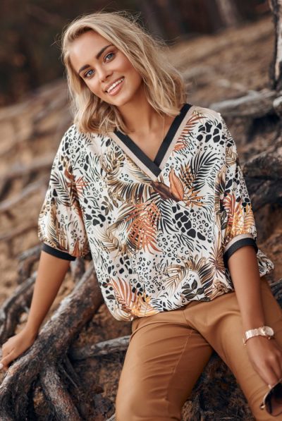 Floral Blouse Top