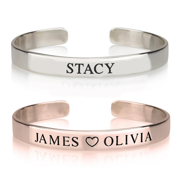 Custom Name Stainless Steel Bangle Bracelet For Women Personalized Gold  Cuff Bangles Today Couple Jewelry Gift 230811 From Zhengrui02, $12.3 |  DHgate.Com