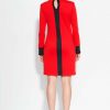 Red & Black Contrasting Dress - Image 2